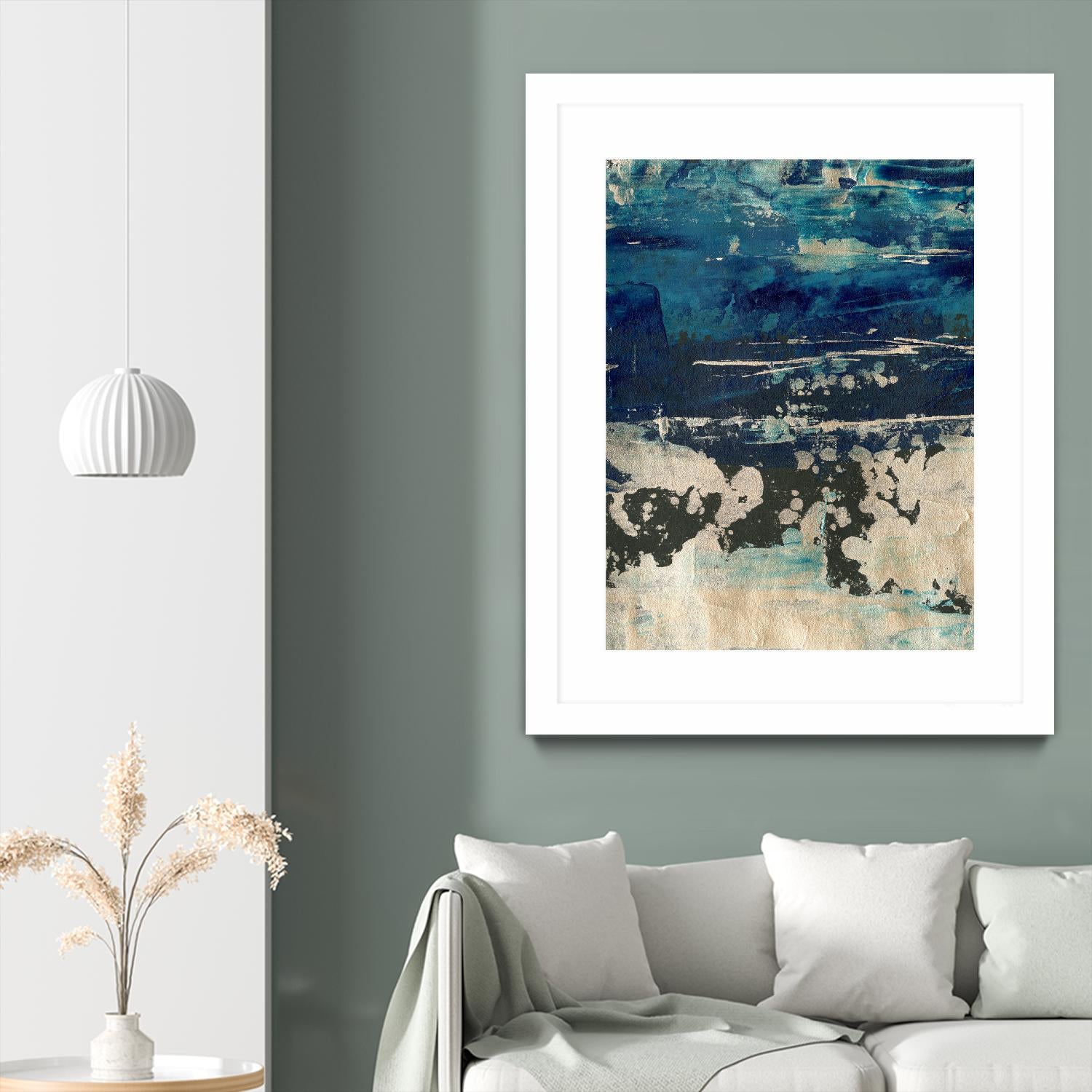 Silver Surf I by Ethan Harper on GIANT ART - gold abstract abstract