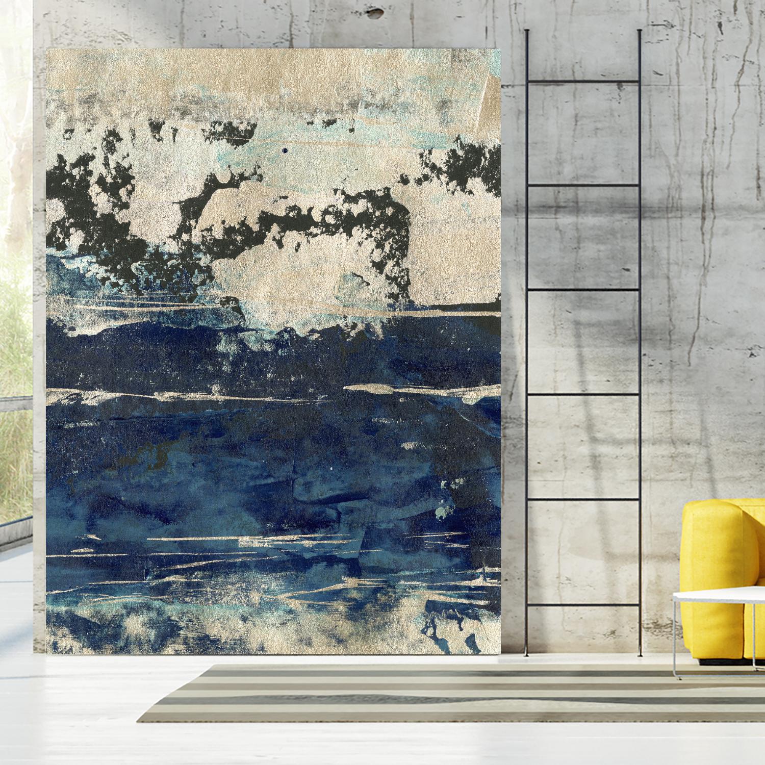 Silver Surf II by Ethan Harper on GIANT ART - gold abstract abstract