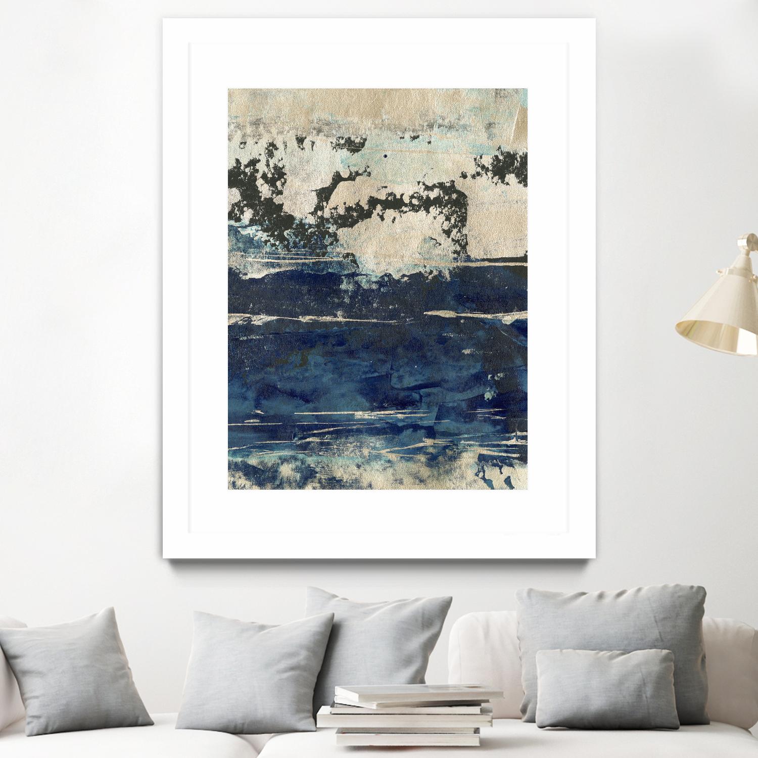 Silver Surf II by Ethan Harper on GIANT ART - gold abstract abstract