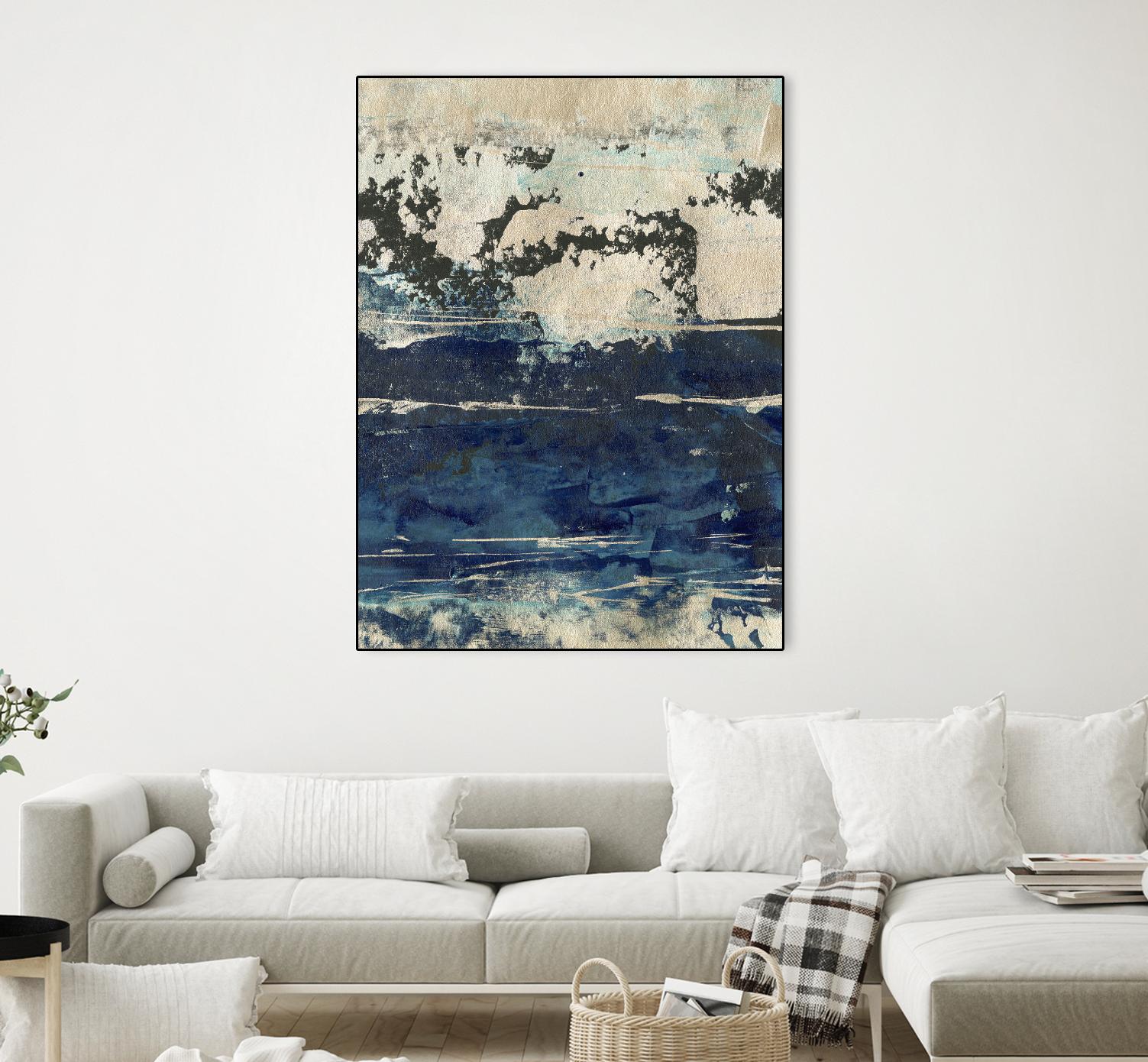 Silver Surf II by Ethan Harper on GIANT ART - gold abstract abstract