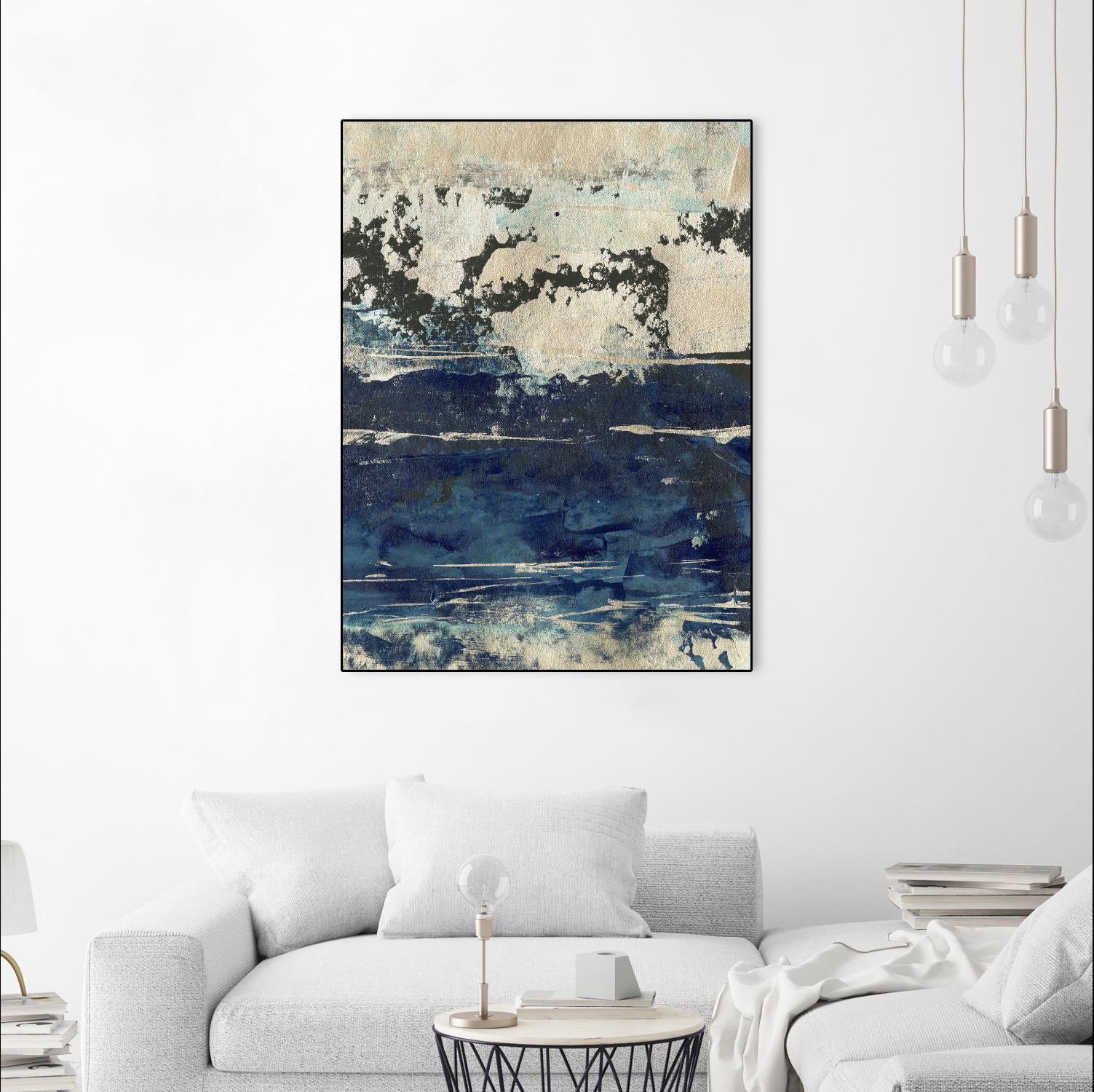 Silver Surf II by Ethan Harper on GIANT ART - gold abstract abstract