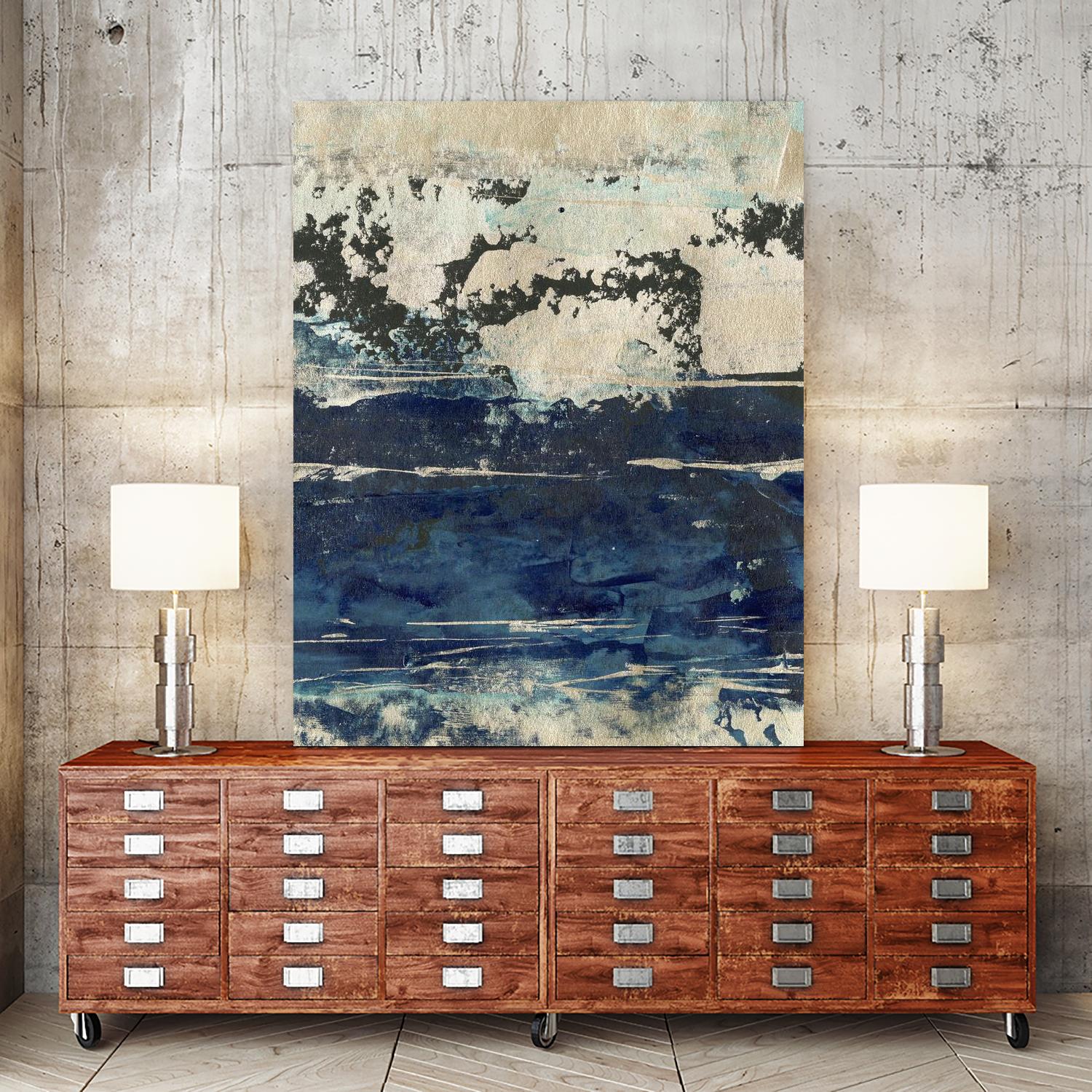 Silver Surf II by Ethan Harper on GIANT ART - gold abstract abstract