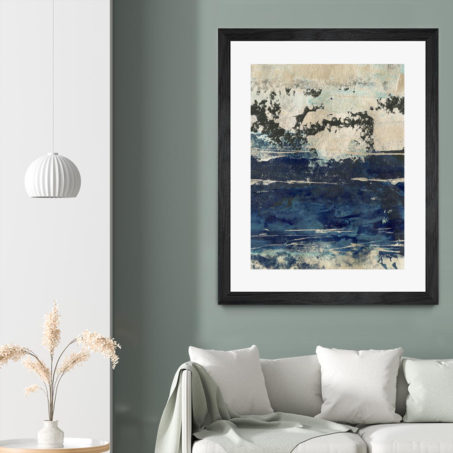 Silver Surf II by Ethan Harper on GIANT ART - gold abstract abstract