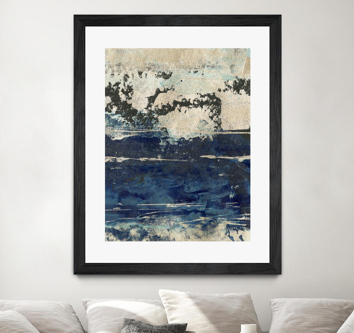 Silver Surf II by Ethan Harper on GIANT ART - gold abstract abstract