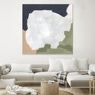 Tectonic Boundaries I by June Vess on GIANT ART - green abstract abstract