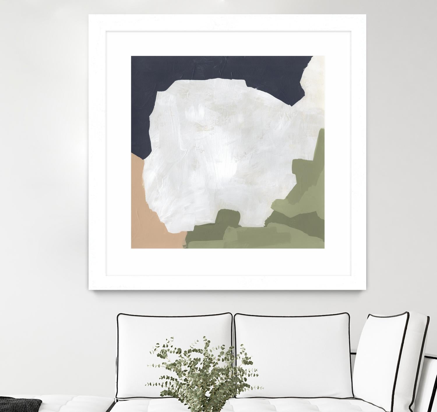 Tectonic Boundaries I by June Vess on GIANT ART - green abstract abstract