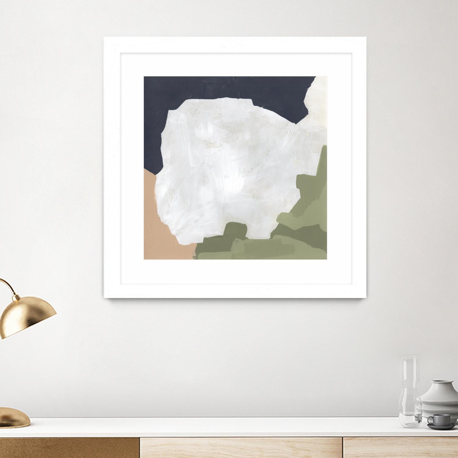 Tectonic Boundaries I by June Vess on GIANT ART - green abstract abstract