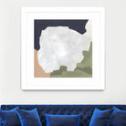 Tectonic Boundaries I by June Vess on GIANT ART - green abstract abstract