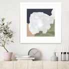 Tectonic Boundaries I by June Vess on GIANT ART - green abstract abstract