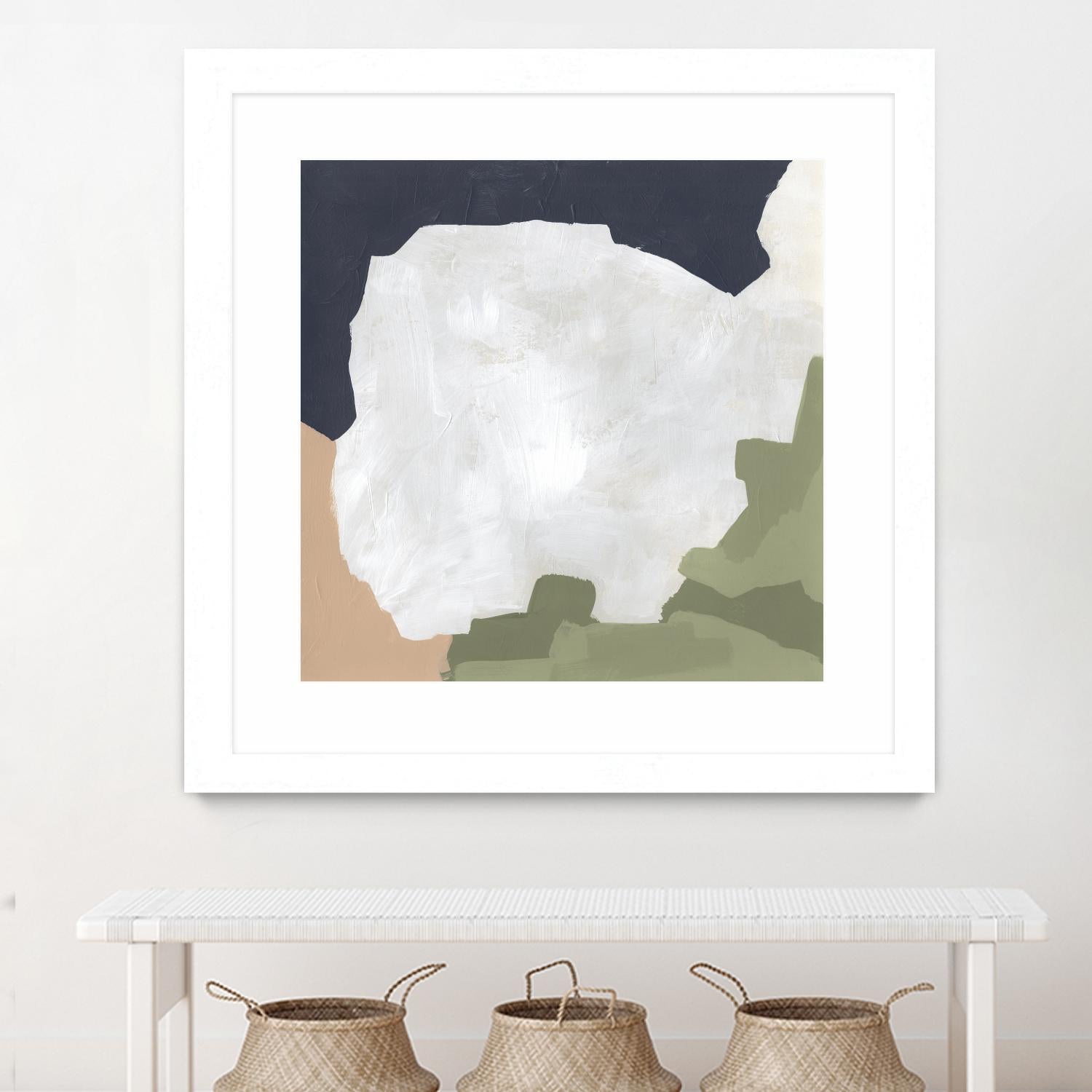 Tectonic Boundaries I by June Vess on GIANT ART - green abstract abstract