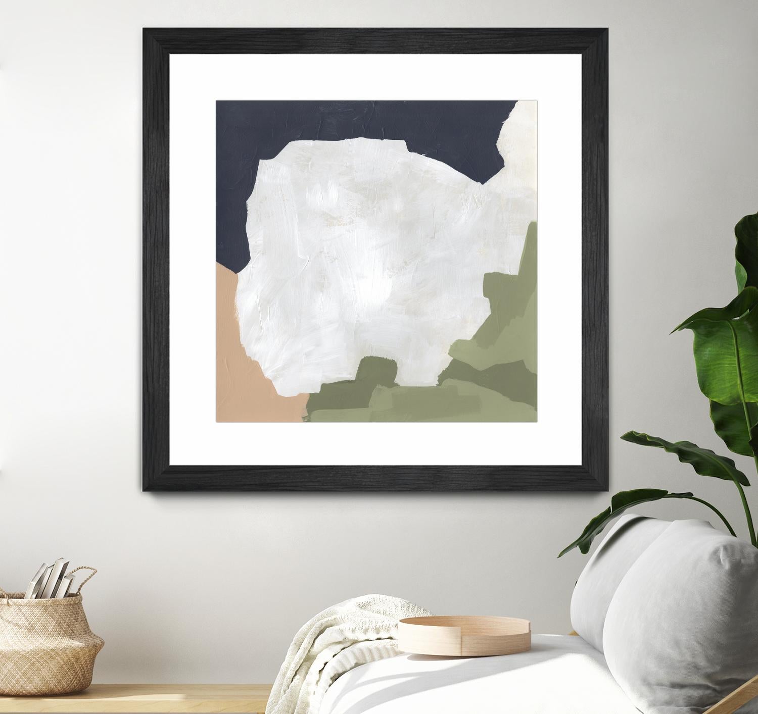 Tectonic Boundaries I by June Vess on GIANT ART - green abstract abstract