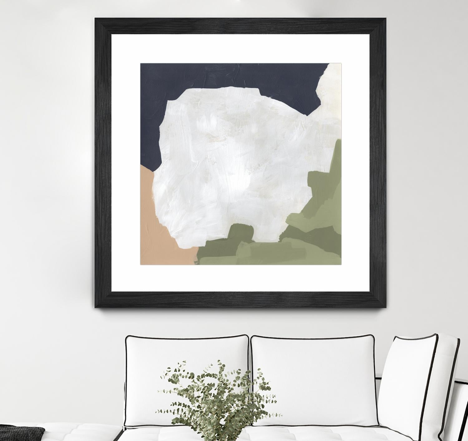 Tectonic Boundaries I by June Vess on GIANT ART - green abstract abstract