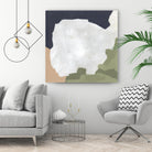 Tectonic Boundaries I by June Vess on GIANT ART - green abstract abstract