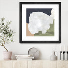 Tectonic Boundaries I by June Vess on GIANT ART - green abstract abstract