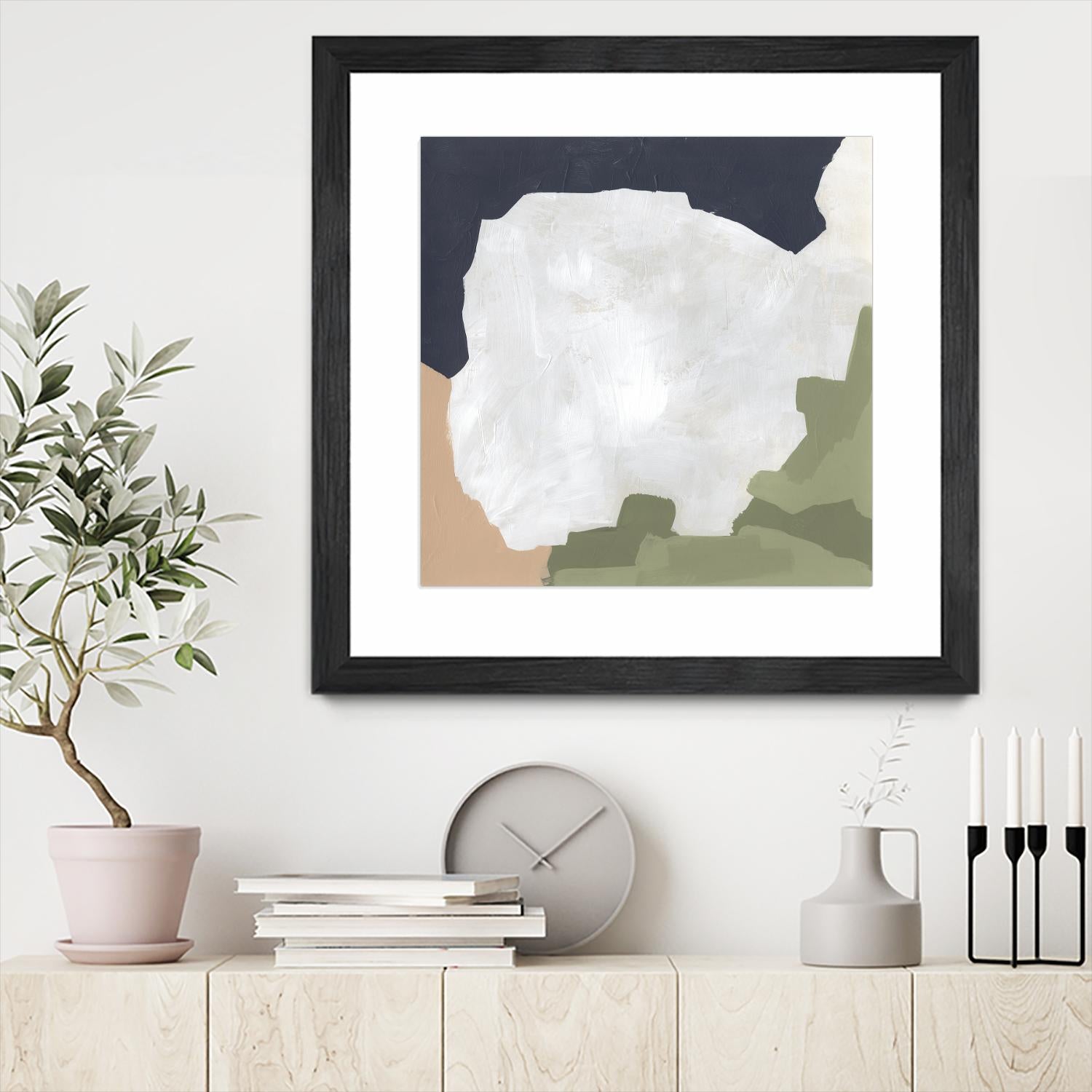 Tectonic Boundaries I by June Vess on GIANT ART - green abstract abstract