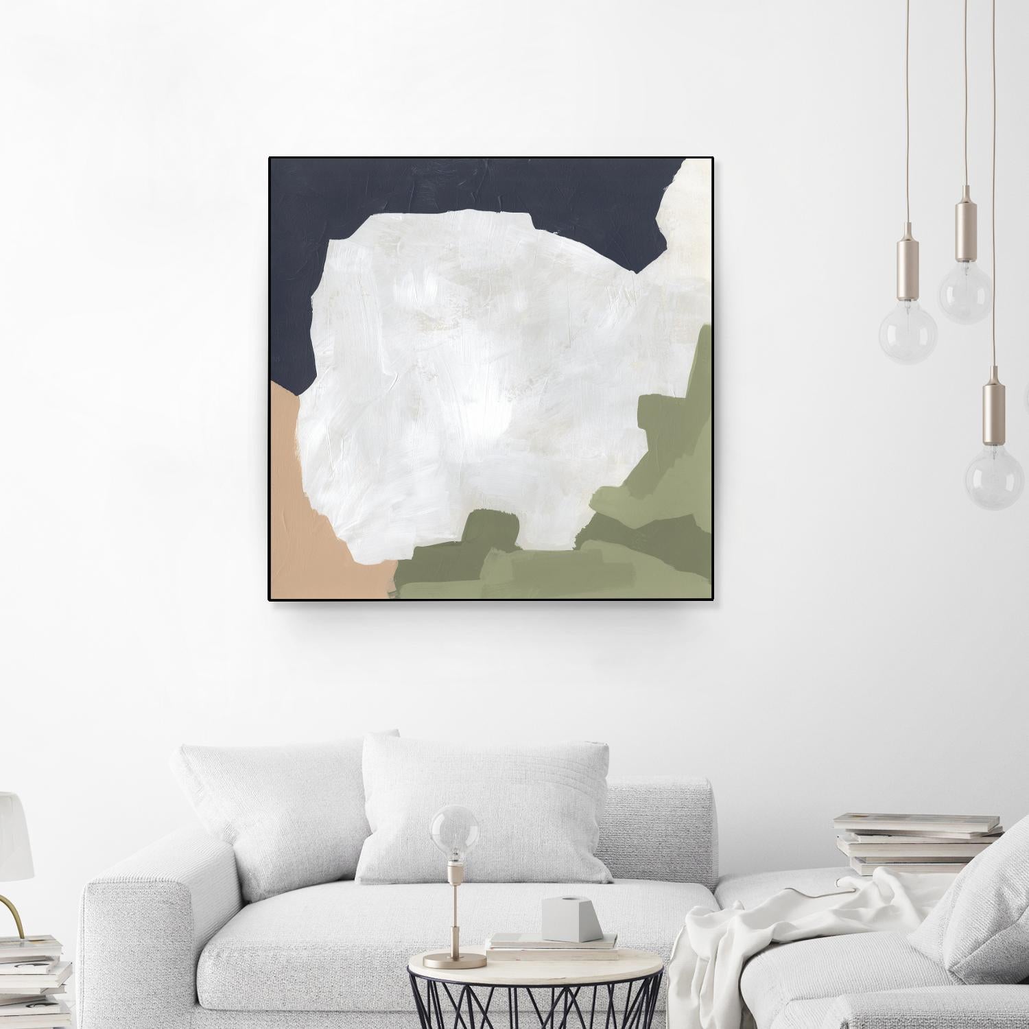 Tectonic Boundaries I by June Vess on GIANT ART - green abstract abstract