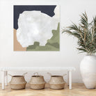 Tectonic Boundaries I by June Vess on GIANT ART - green abstract abstract