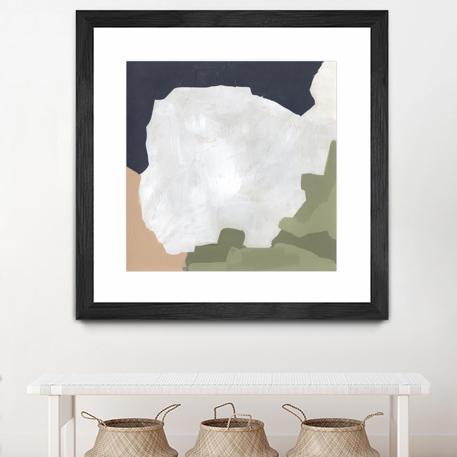 Tectonic Boundaries I by June Vess on GIANT ART - green abstract abstract