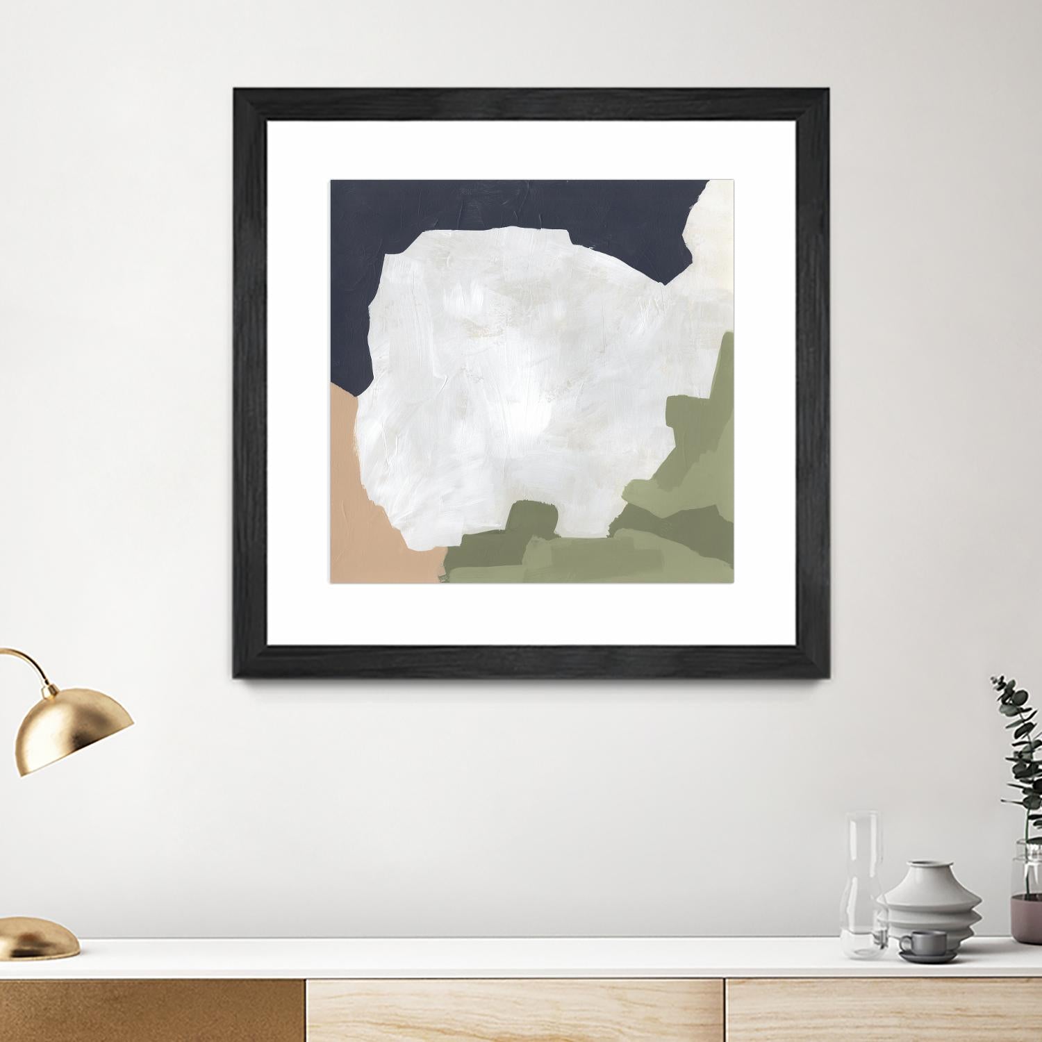 Tectonic Boundaries I by June Vess on GIANT ART - green abstract abstract