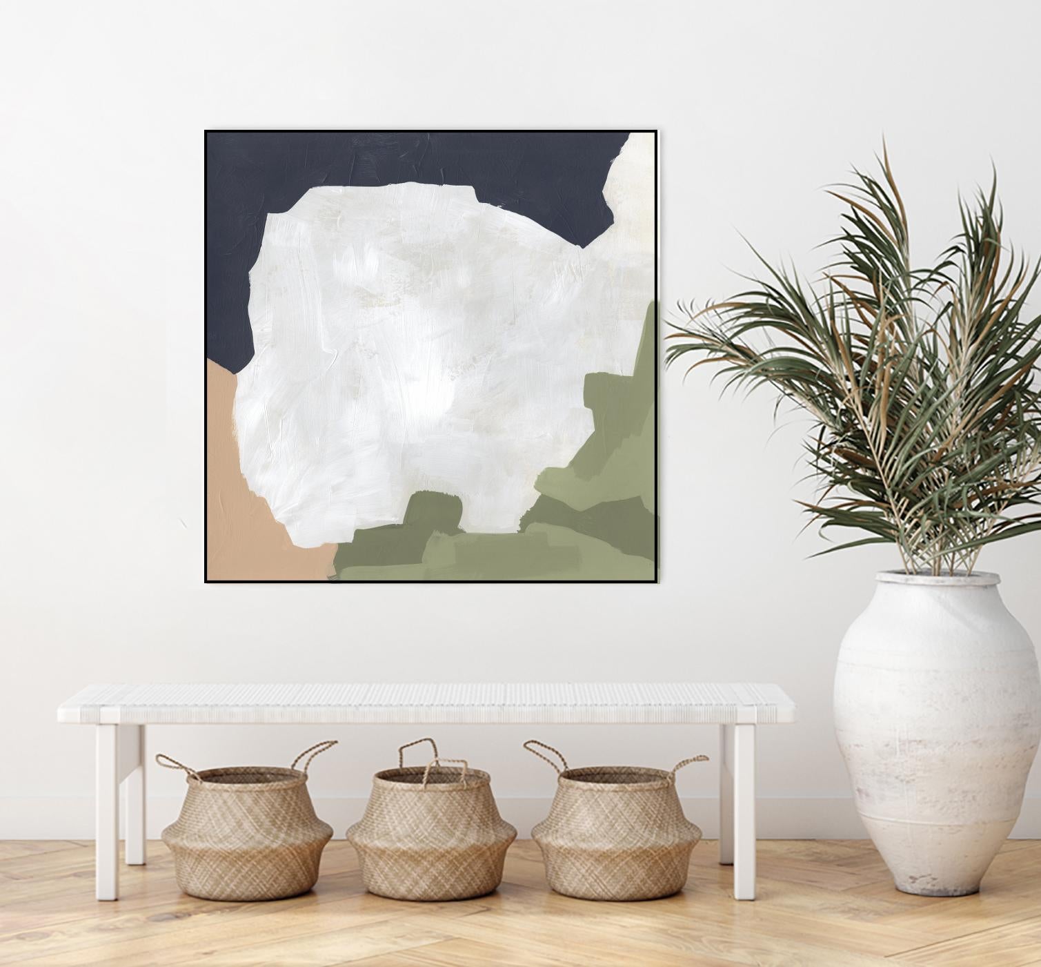 Tectonic Boundaries I by June Vess on GIANT ART - green abstract abstract