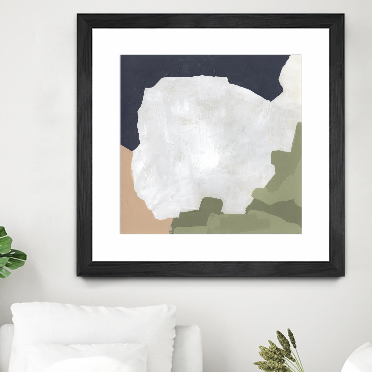 Tectonic Boundaries I by June Vess on GIANT ART - green abstract abstract