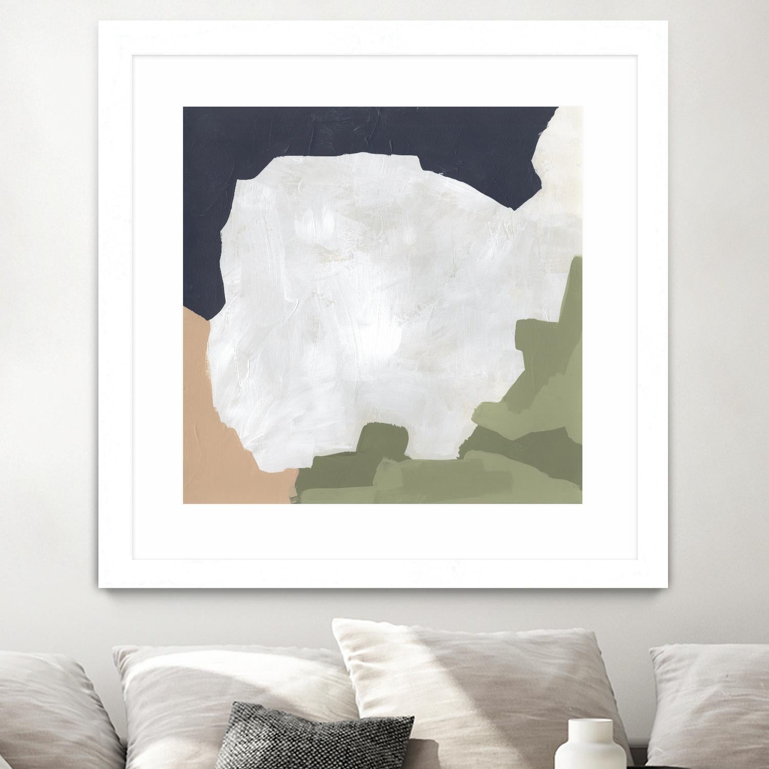 Tectonic Boundaries I by June Vess on GIANT ART - green abstract abstract