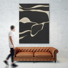 Tides in Sepia III by Rob Delamater on GIANT ART - black abstract abstract