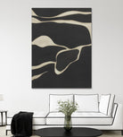Tides in Sepia III by Rob Delamater on GIANT ART - black abstract abstract