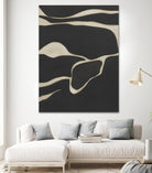 Tides in Sepia III by Rob Delamater on GIANT ART - black abstract abstract