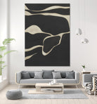 Tides in Sepia III by Rob Delamater on GIANT ART - black abstract abstract
