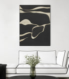Tides in Sepia III by Rob Delamater on GIANT ART - black abstract abstract