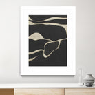 Tides in Sepia III by Rob Delamater on GIANT ART - black abstract abstract