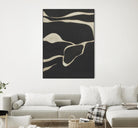 Tides in Sepia III by Rob Delamater on GIANT ART - black abstract abstract