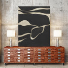 Tides in Sepia III by Rob Delamater on GIANT ART - black abstract abstract
