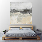 Wheatfield II by June Vess on GIANT ART - beige abstract abstract