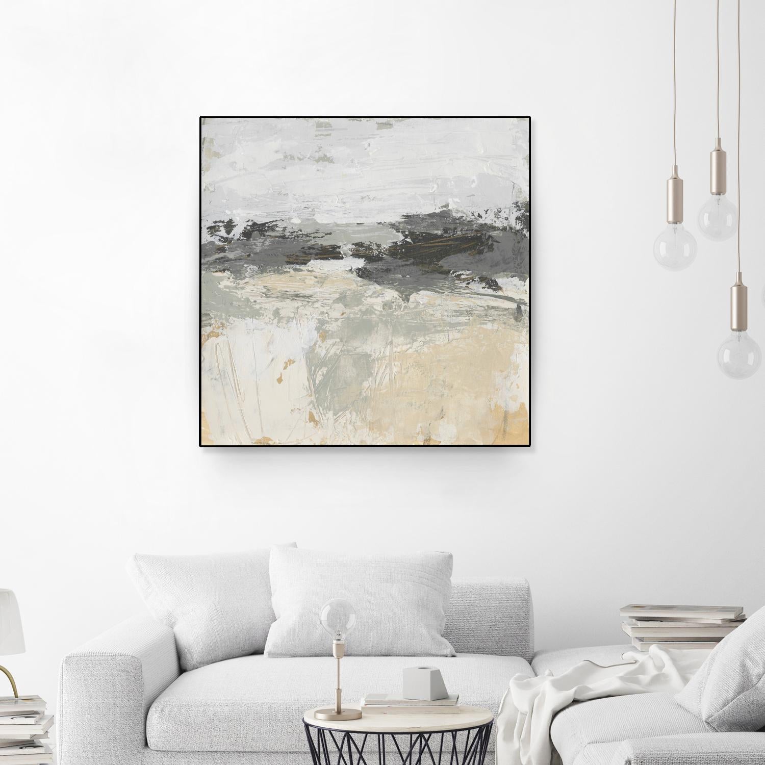 Wheatfield II by June Vess on GIANT ART - beige abstract abstract