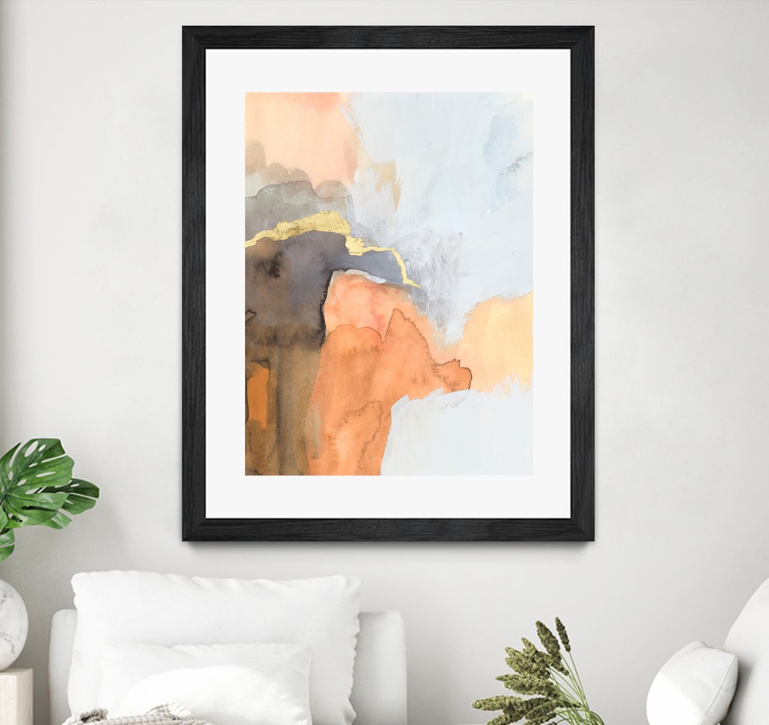 Cusp IV by Victoria Barnes on GIANT ART - gold abstract abstract