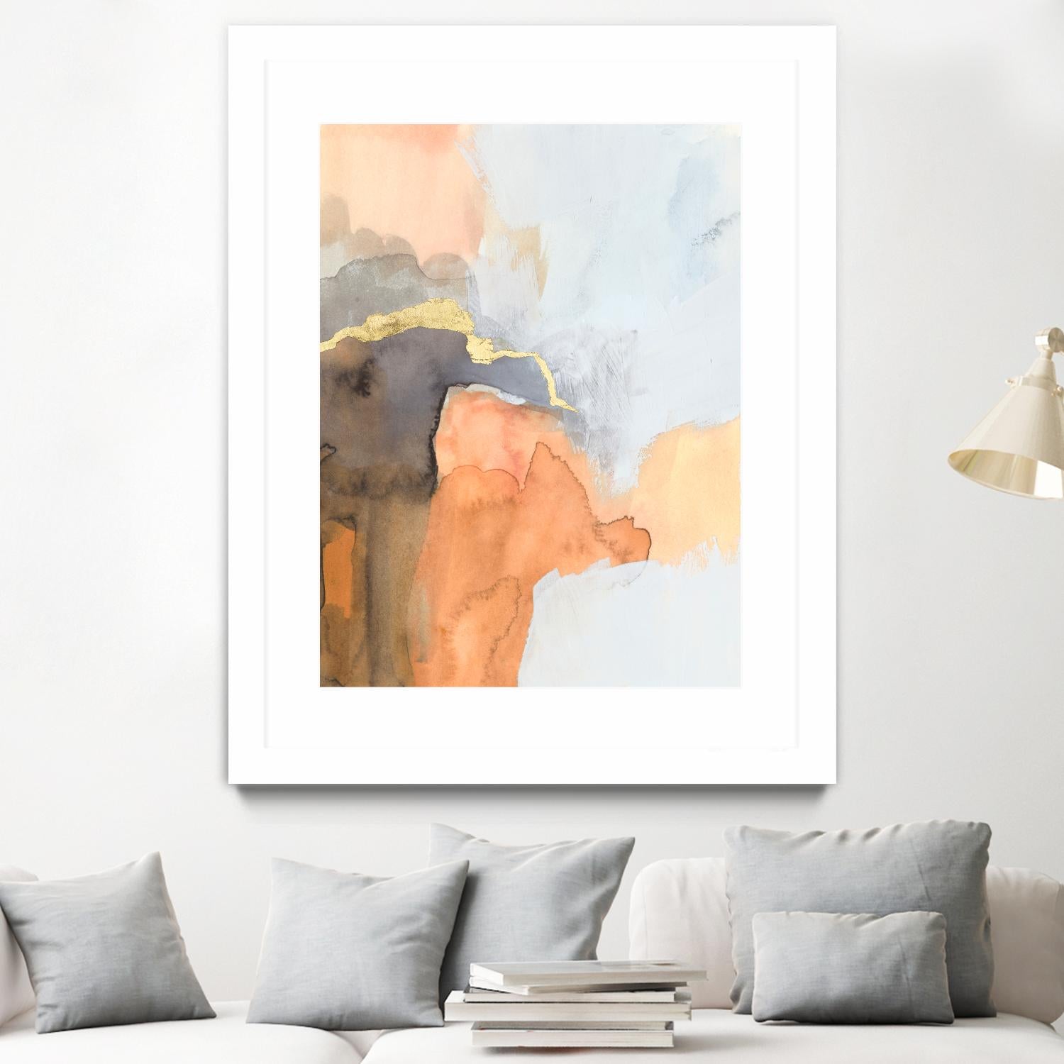 Cusp IV by Victoria Barnes on GIANT ART - gold abstract abstract