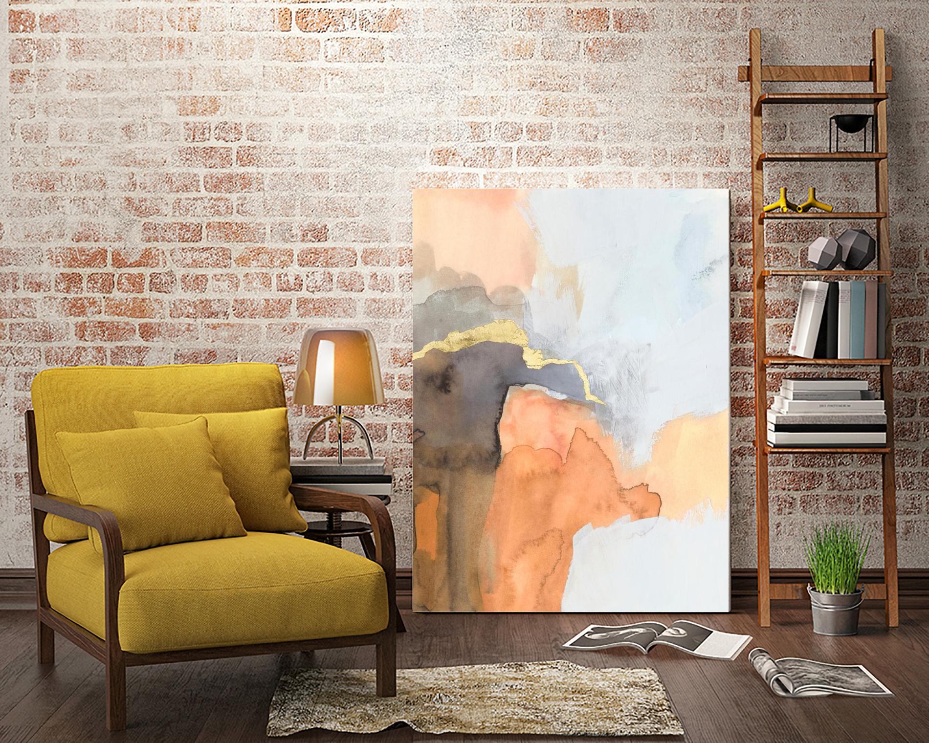 Cusp IV by Victoria Barnes on GIANT ART - gold abstract abstract