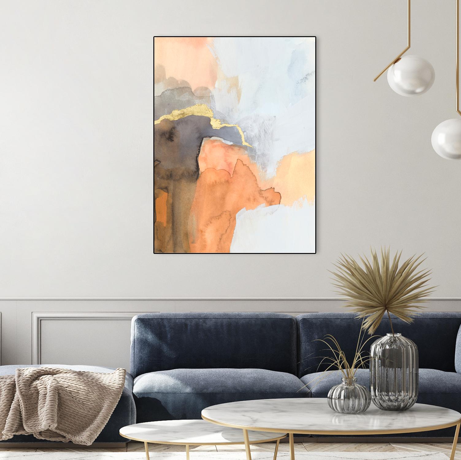 Cusp IV by Victoria Barnes on GIANT ART - gold abstract abstract