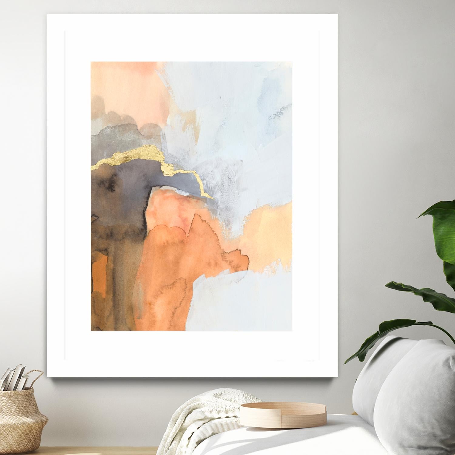 Cusp IV by Victoria Barnes on GIANT ART - gold abstract abstract