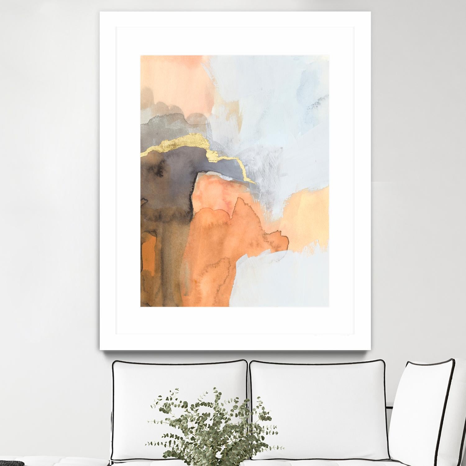 Cusp IV by Victoria Barnes on GIANT ART - gold abstract abstract