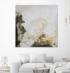 Friendship II by Joyce Combs on GIANT ART - gold abstract abstract