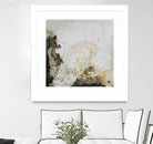 Friendship II by Joyce Combs on GIANT ART - gold abstract abstract