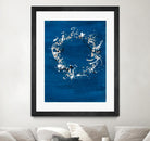 Indigo Coronet by Vanessa Binder on GIANT ART - blue abstract abstract