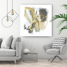 Metallurgy I by June Vess on GIANT ART - gold abstract abstract