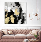 Neutral Gold Collage I by Victoria Borges on GIANT ART - gold abstract abstract