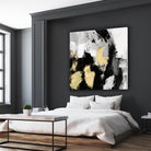 Neutral Gold Collage I by Victoria Borges on GIANT ART - gold abstract abstract