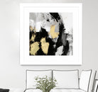 Neutral Gold Collage I by Victoria Borges on GIANT ART - gold abstract abstract