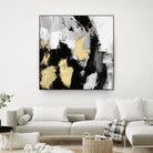 Neutral Gold Collage I by Victoria Borges on GIANT ART - gold abstract abstract
